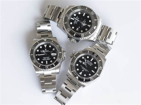 rolex submariner deepsea series